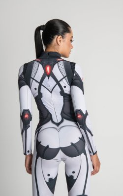 Droid Costume, Festival Outfit, Cosplay Costume for Women: Unleash Your Inner Robot with Our Futuristic Droid Costume