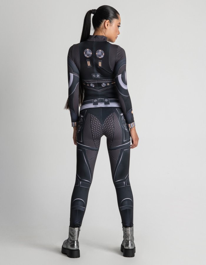 Cyberpunk Clothing, Festival Wear Droid Costume, Cosplay Costume women